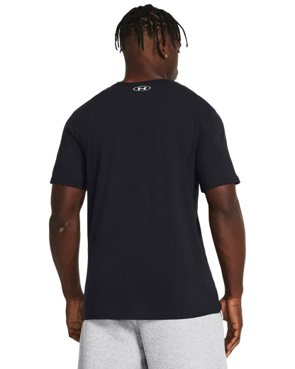 Under Armour Men`s Golf Shirt | Foundation Update SS | Black/Red/White
